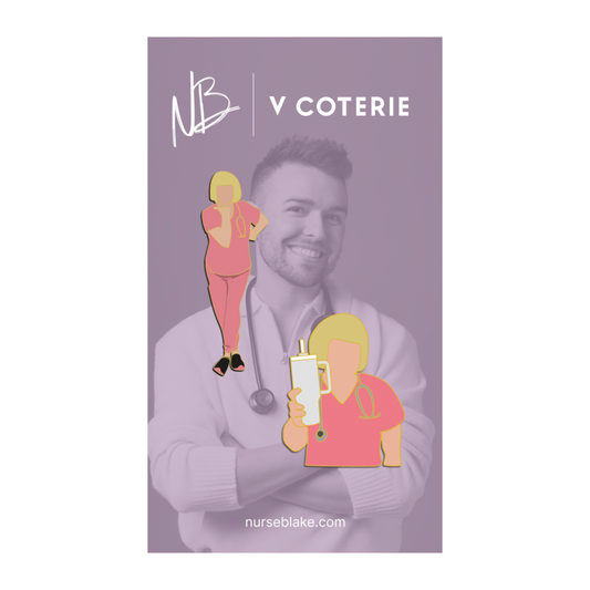 Nurse Becky V Coterie Lapel Pin