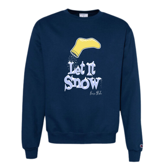 Let It Snow Champion Crewneck