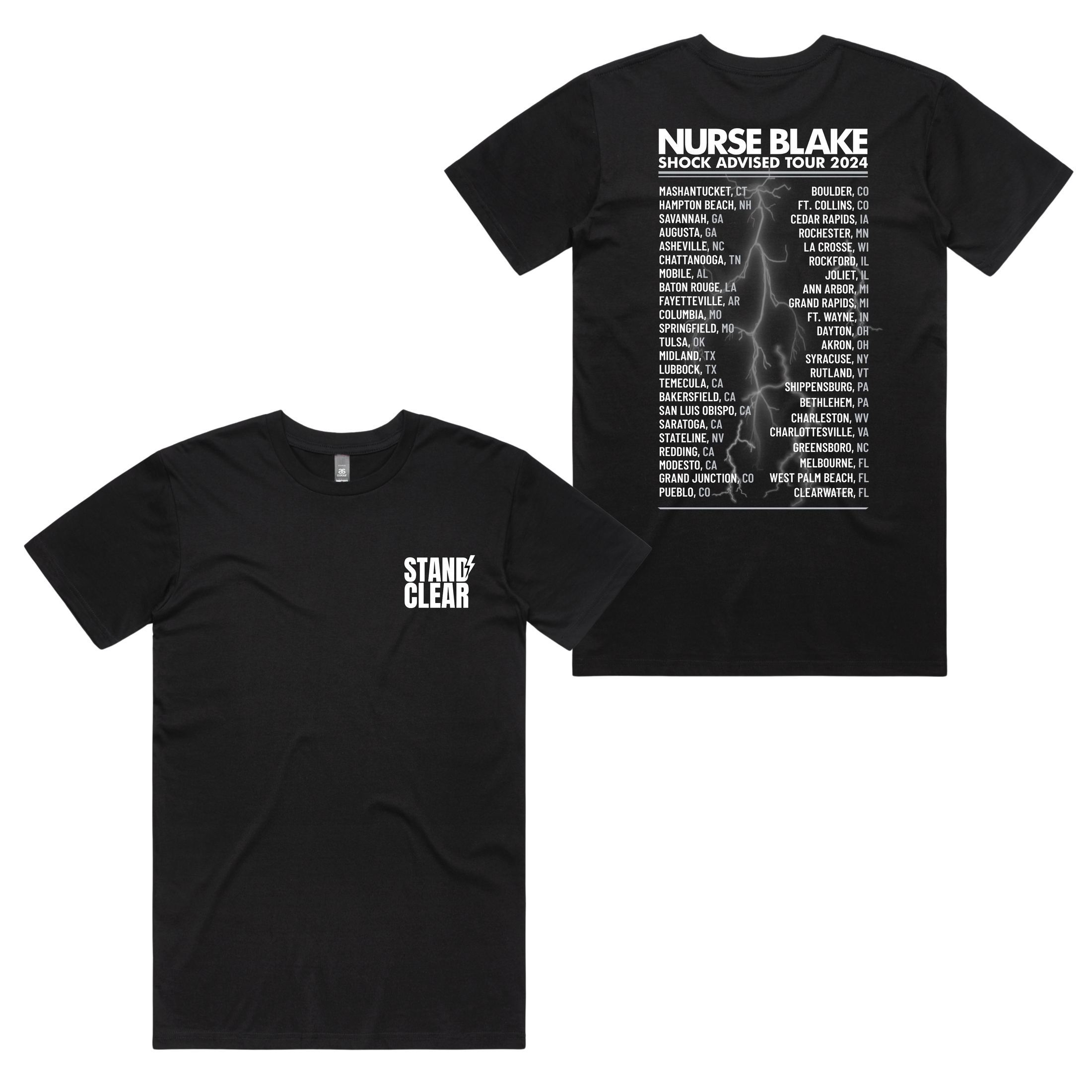 2024 Stand Clear Tour Tee