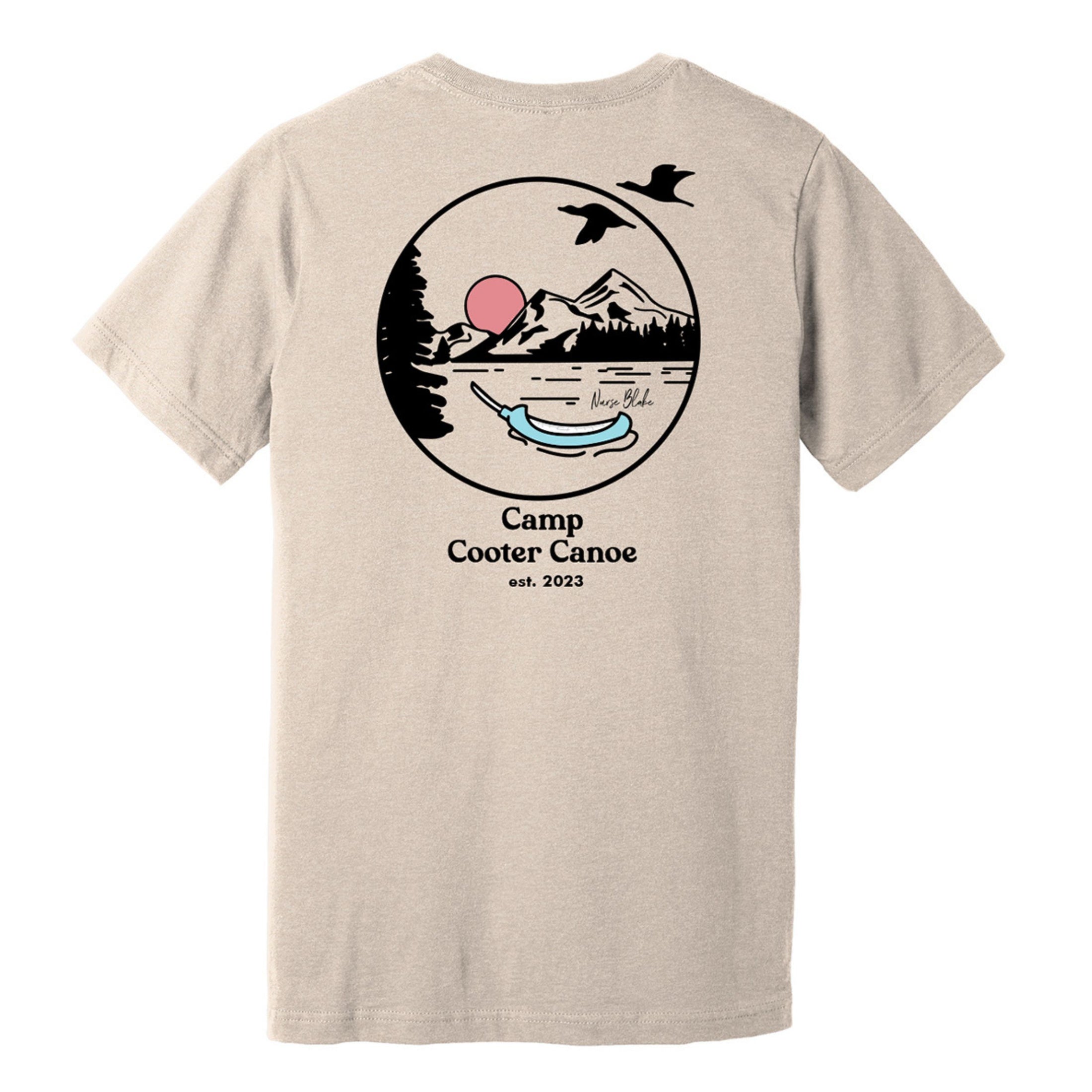 Camp Cooter Canoe Tee