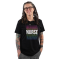 Load image into Gallery viewer, Rainbow Nurse Tee Womens
