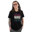 Rainbow Nurse Tee Womens