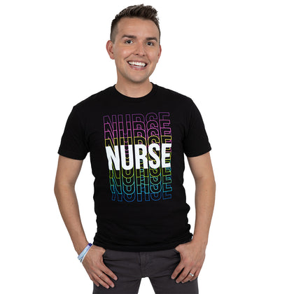 Rainbow Nurse Tee